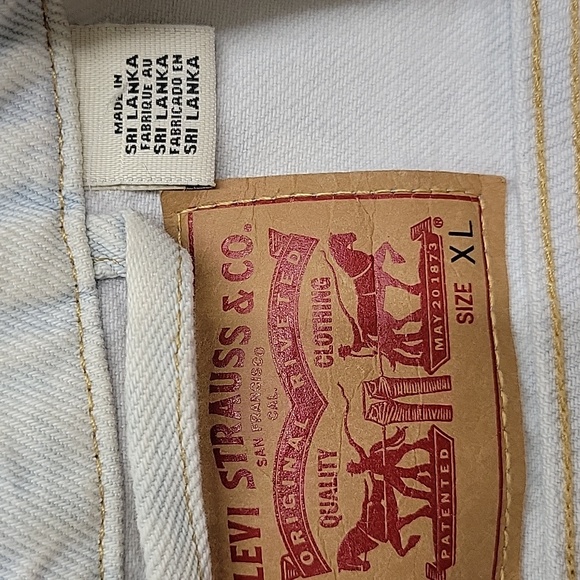 Levi's Men's Denim Trucker Blue Jacket Size XL - Picture 8 of 8